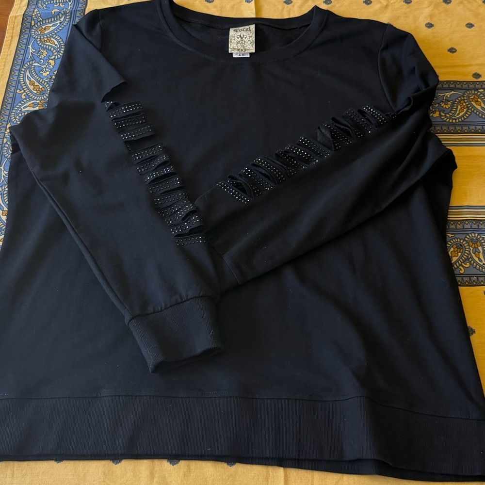Vocal Shredded Top - size 2XL
